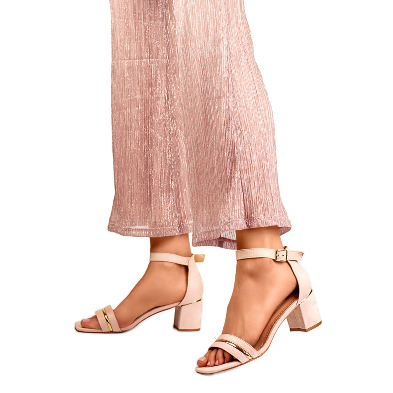 Sandaalit Malli 7212P Pinkki - PRIMO vaaleanpunainen 1