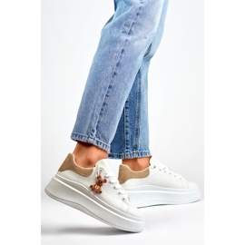 Urheilukengät Malli LL23171KH Valkoinen/Beige - PRIMO 2