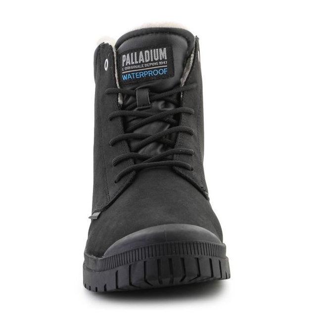 Palladium sp20 Cuff nahka vedenpitävät Wl 79067-008-M kengät musta 2