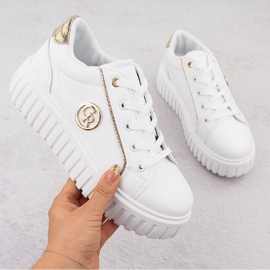 News Uutiskengät 4757 EVE459 alustalla valkoinen 1