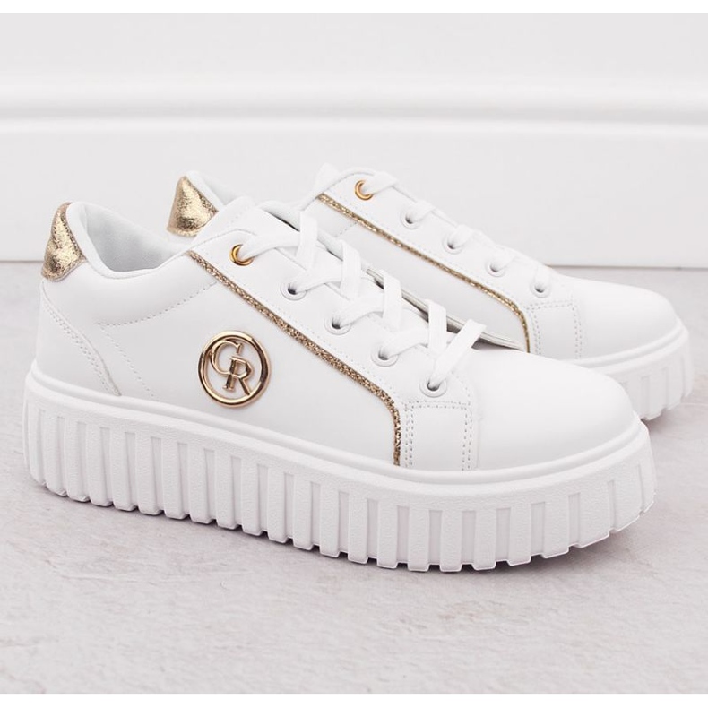 News Uutiskengät 4757 EVE459 alustalla valkoinen 2