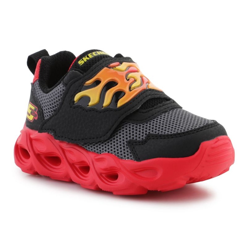 Skechers Thermo Flash Flame Flow 400104N-BKRD kengät musta 1