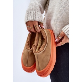 Naisten Camel Izamine -tasoiset lumisaappaat matalalla ylhäällä ruskea 2