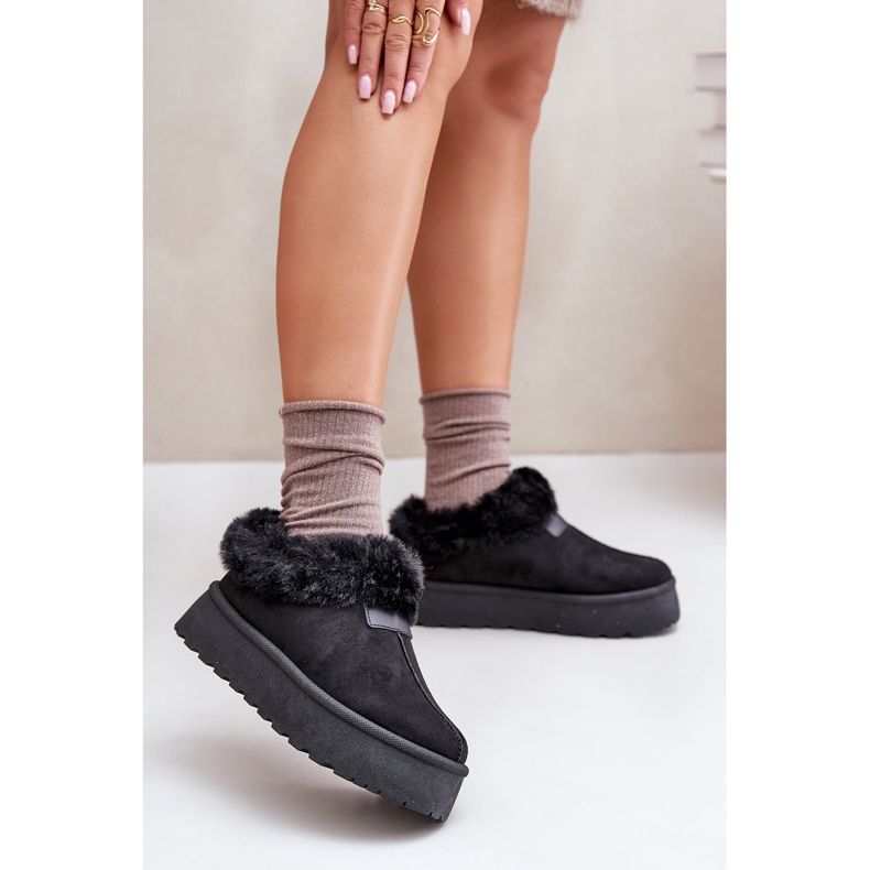 Matalat lumisaappaat, joissa turkis alustassa, Eco Suede, Black Neathoria musta 2
