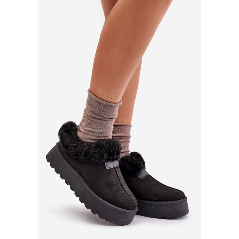 Matalat lumisaappaat, joissa turkis alustassa, Eco Suede, Black Neathoria musta 1