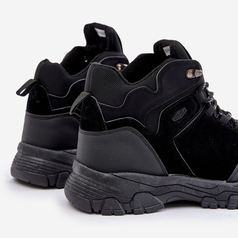 News Miesten eristetyt nauhalliset vaelluskengät, mustat Zerista 2