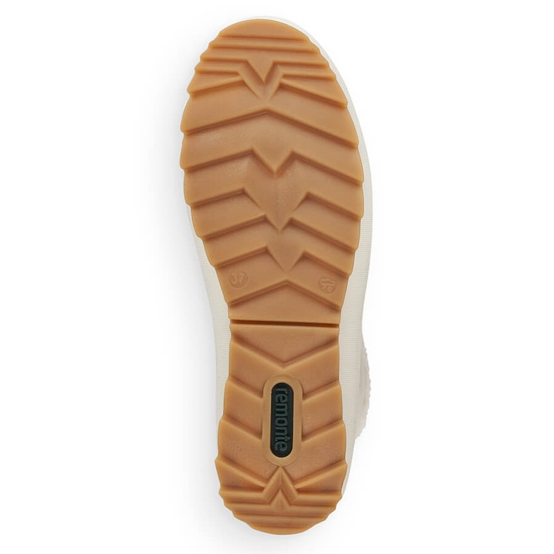 Nahkaiset vedenpitävät naisten nilkkurit, villaeristetyt, valkoiset Remonte R8480-80 valkoinen 2