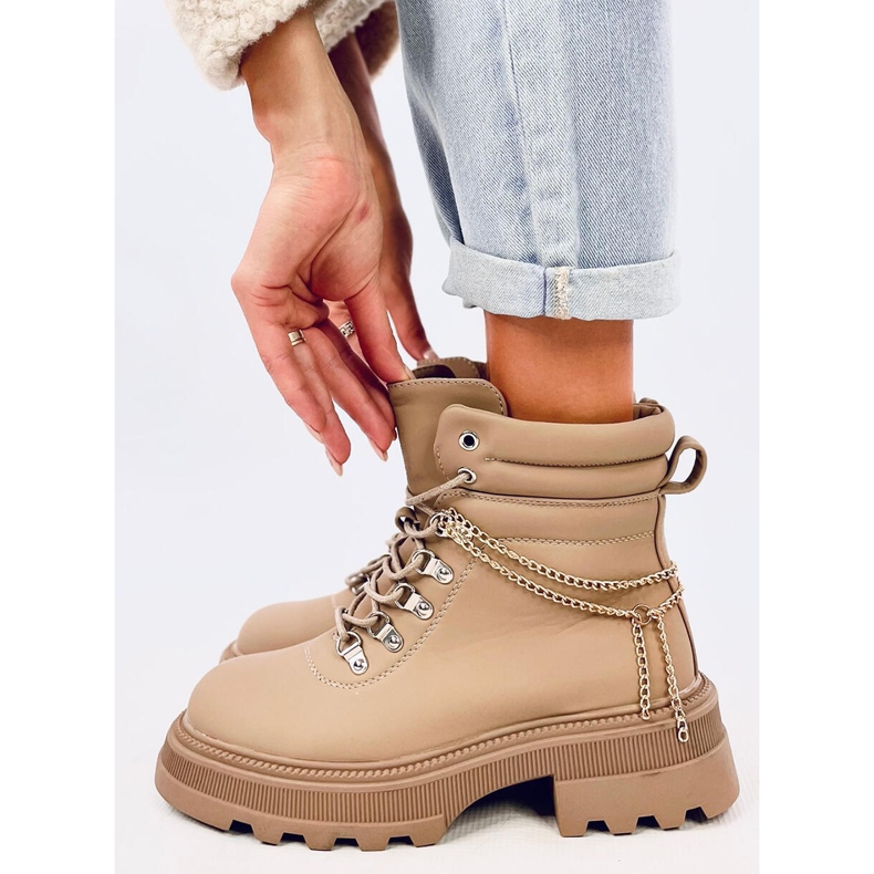 Hudson Apricot Trapper saappaat beige 2