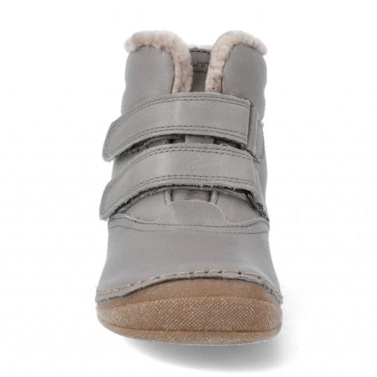 Froddo talvieristetyt saappaat tarranauhalla (G2110113-4) harmaa 1