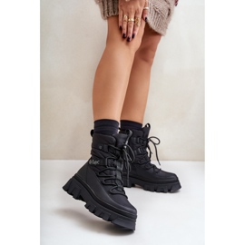 Lee Cooper naisten vetoketjulliset lumisaappaat LCJ-24-47-3144 musta 2