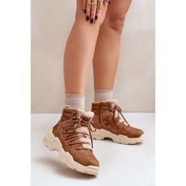 Lee Cooper naisten eristetyt saappaat LCJ-24-03-3061L ruskea 2