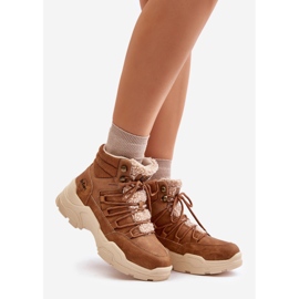 Lee Cooper naisten eristetyt saappaat LCJ-24-03-3061L ruskea 1