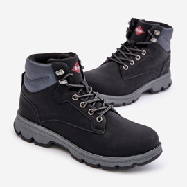 Lee Cooper miesten vaelluskengät Trappers LCJ-24-01-2948 musta 1