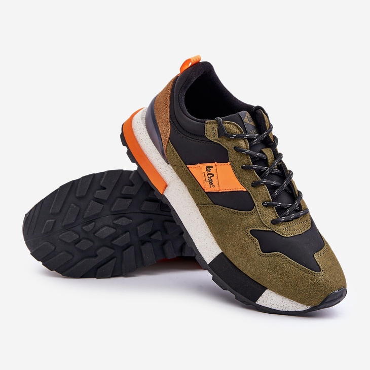 Miesten eristetyt tennarit Lee Cooper LCJ-24-03-3007 vihreä 2