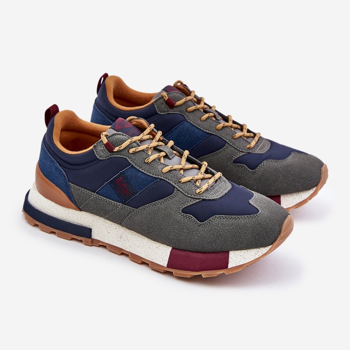 Miesten eristetyt tennarit Lee Cooper LCJ-24-03-3006 harmaa 1