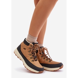 Miesten eristetyt vaelluskengät Lee Cooper LCJ-24-03-3035M Ruskea Camel 1