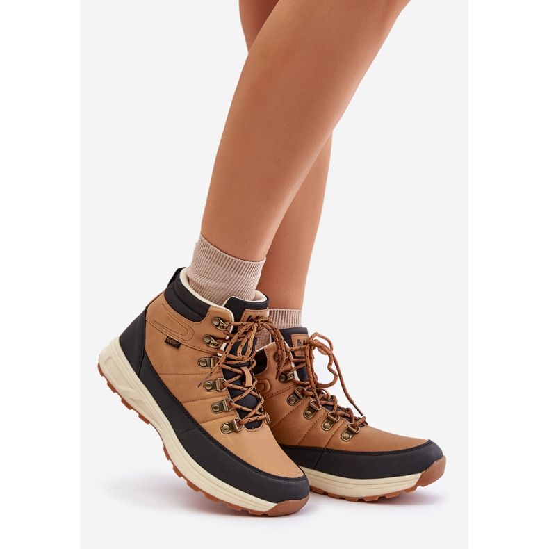 Miesten eristetyt vaelluskengät Lee Cooper LCJ-24-03-3035M Ruskea Camel 1