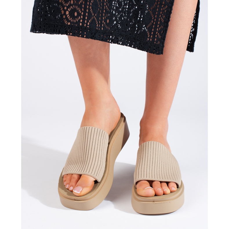 Sergio Leone Naisten kermanväriset sandaalit beige 1