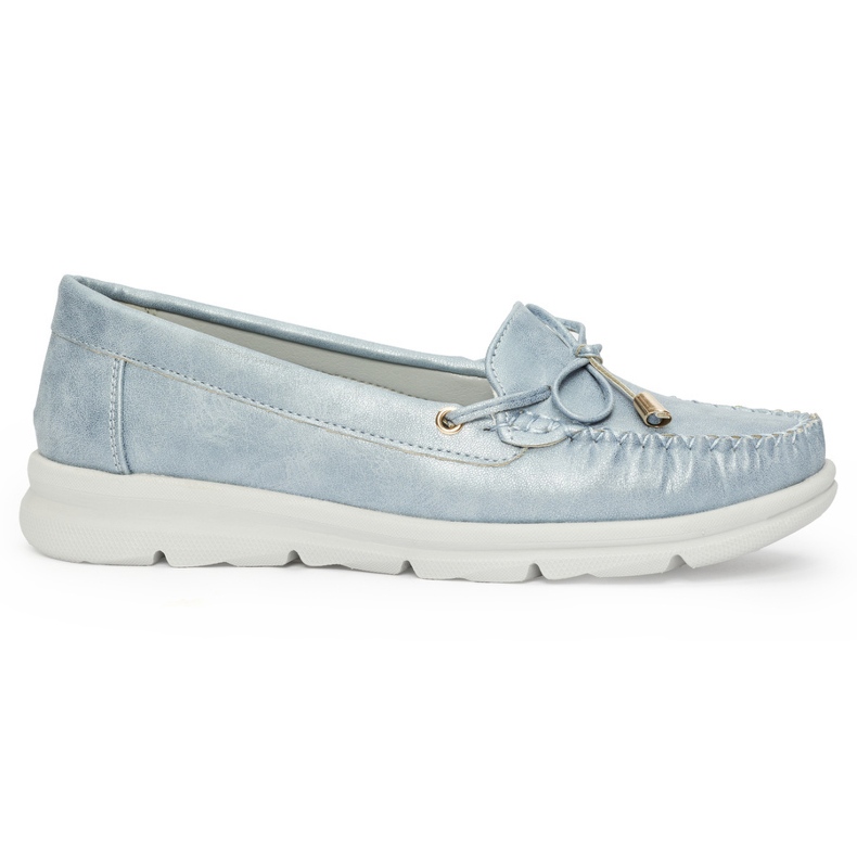 Seastar Siniset mukavat mokasiinit ekologisesta nahasta sininen 2