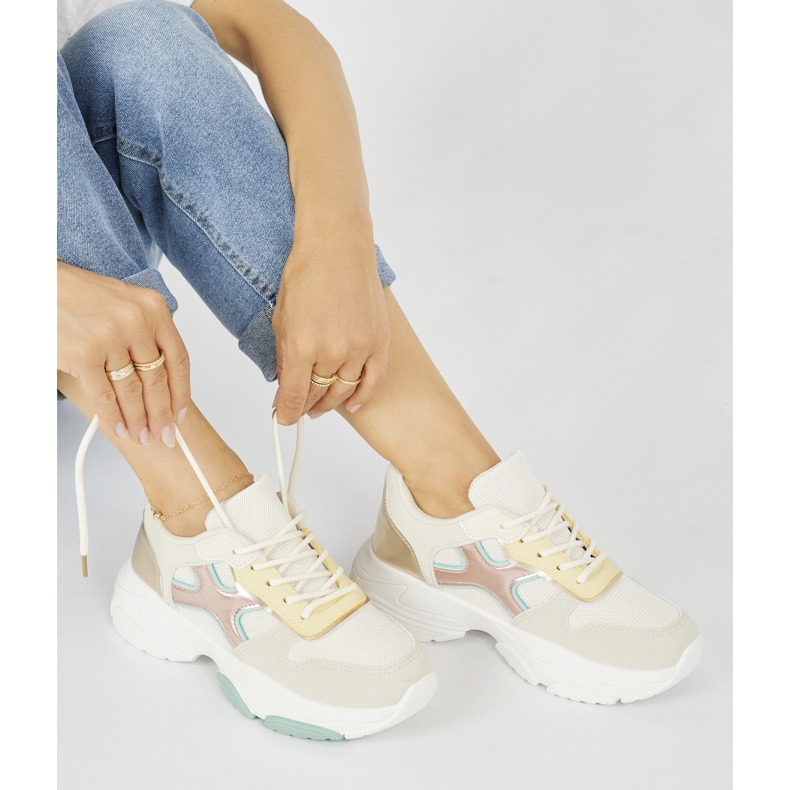 Seastar Naisten kullanväriset lenkkarit beige 1