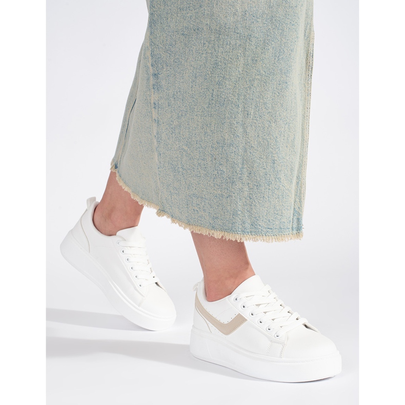 Naisten mokkanahkaiset alustakengät musta 2