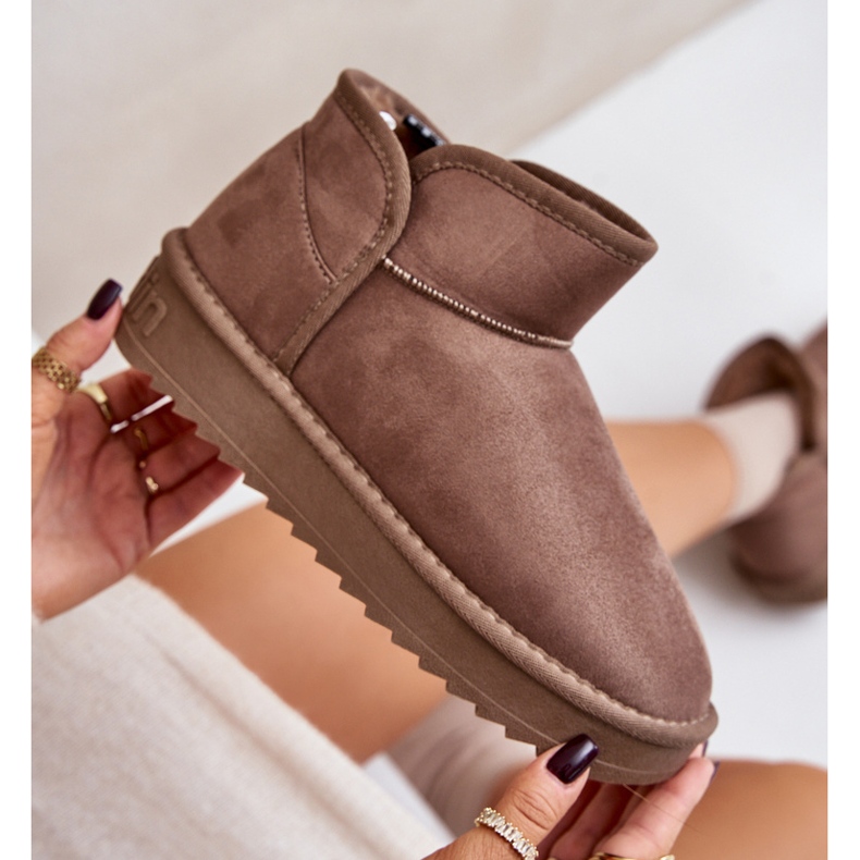 Naisten lumisaappaat D.Franklin DFSH370010 Taupe beige 2