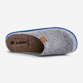 Miesten tossut Koti Kengät Inblu SI000023 Vaaleanharmaa 2