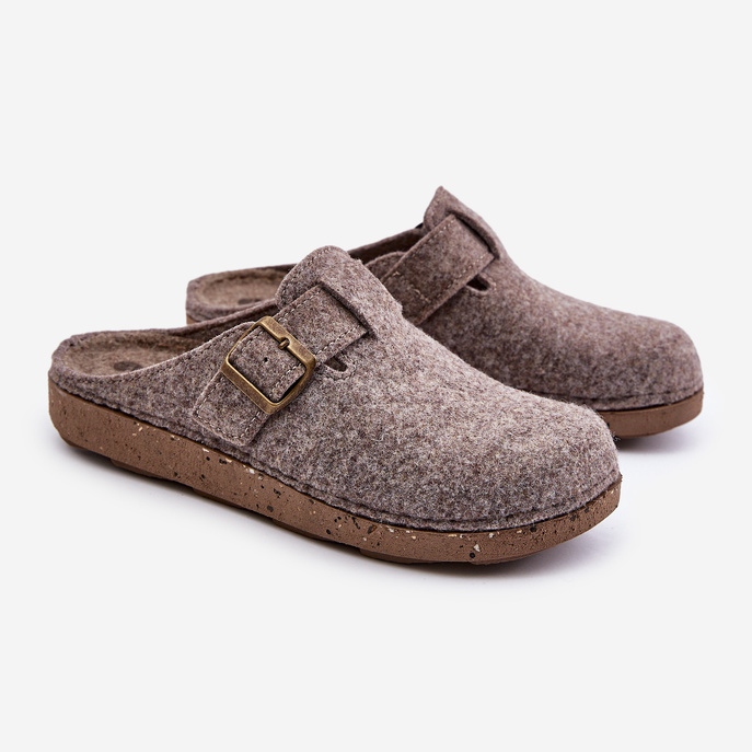 Miesten tossut soljella, ehkäisevät varvastossut Inblu MT000012 beige 1