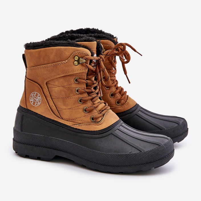 Lee Cooper LCJ-24-44-2873M kamelin miesten lumisaappaat ruskea 1