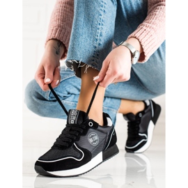 Naisten tennarit Big Star JJ274279 musta 1