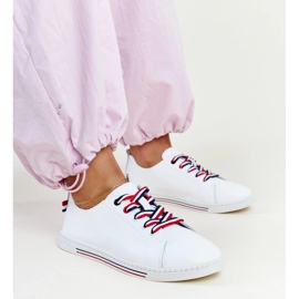 Vinceza valkoiset nahkalenkkarit valkoinen 1