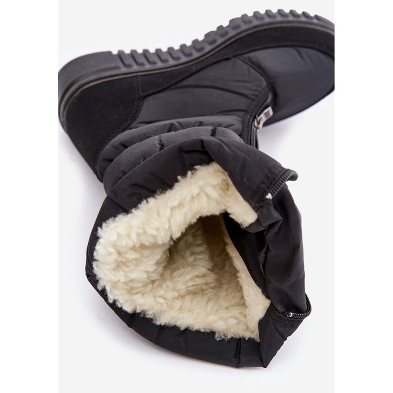 Lämpimät naisten lumisaappaat Progress PROGJ-24-149 Musta 2