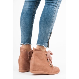 Kylie Nauhanauhalliset nilkkurit vaaleanpunainen 1