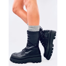 Knight Black nauhakengät musta 2