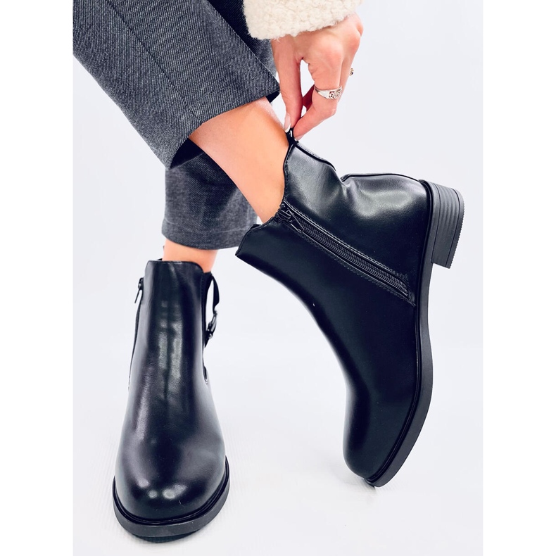 Boone Black naisten Chelsean saappaat musta 2