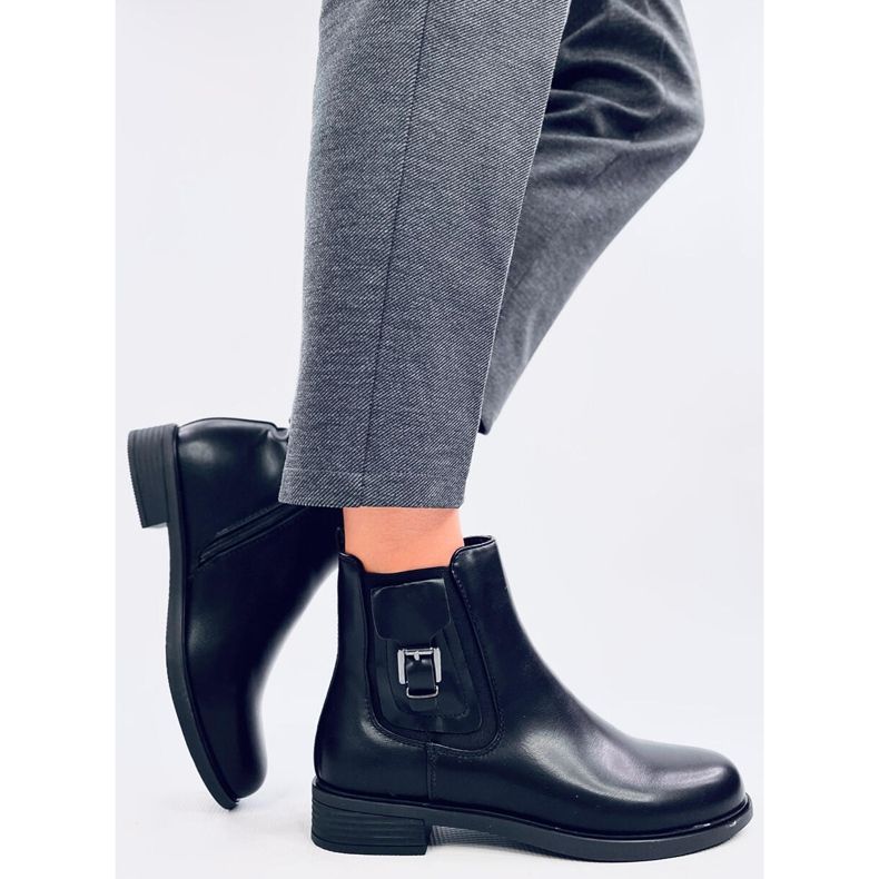 Boone Black naisten Chelsean saappaat musta 1
