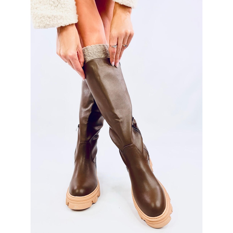 Hewes Army Green paksut saappaat vihreä 1