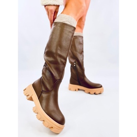 Hewes Army Green paksut saappaat vihreä 2