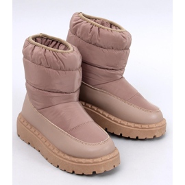 Javier Khaki nylon lumikengät beige 1