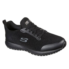 Skechers Work Relaxed Fit Squad Sr Myton 200051EC-BLK kengät musta 1