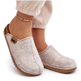 Naisten koti Kengät Tossut Inblu DJ000010 Vaalea beige 4