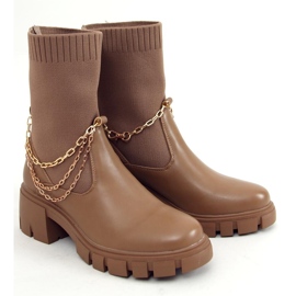 Mona Khaki -sukat beige 1