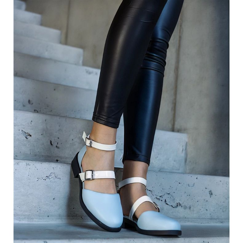 Siniset balettihousut Josiane-soljella sininen 2