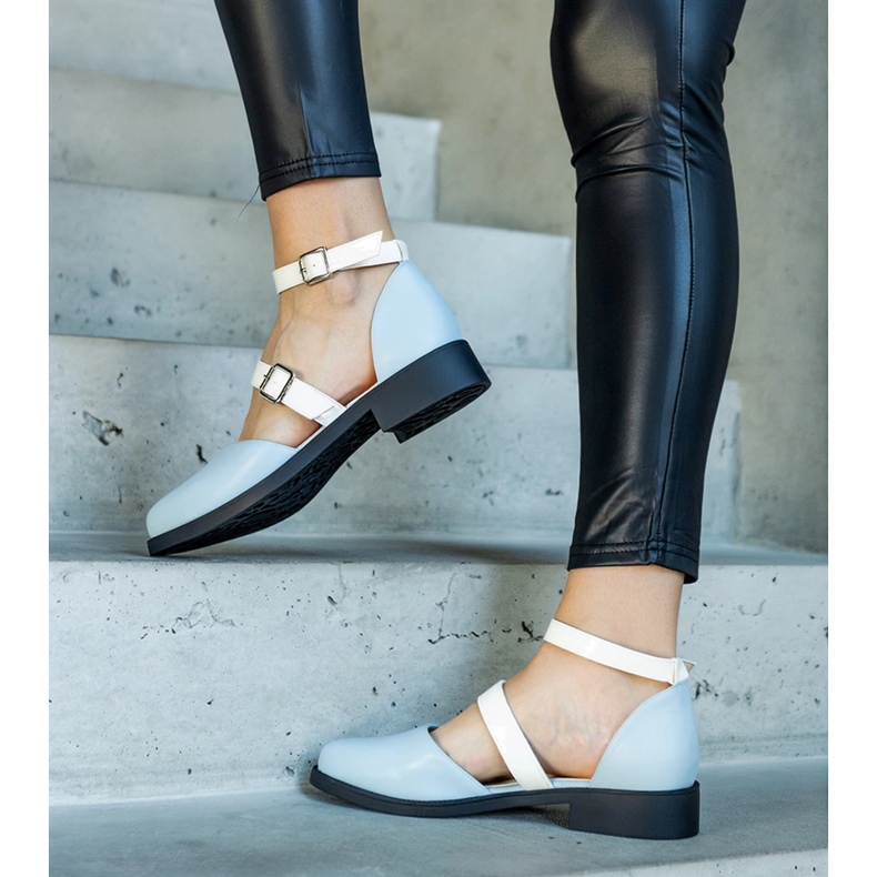 Siniset balettihousut Josiane-soljella sininen 1