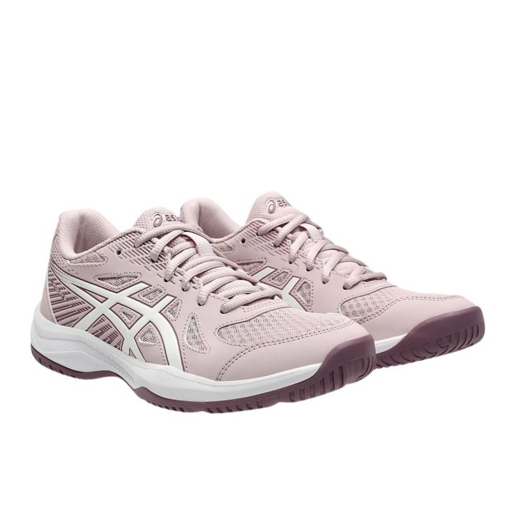 Asics Upcourt 6 lentopallokengät 1072A107 700 vaaleanpunainen 1