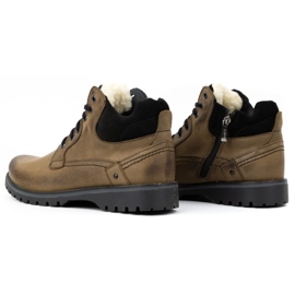 KOMODO Miesten talvisaappaat 885 oliivi vihreä 3