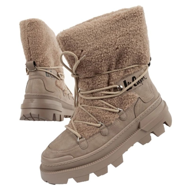Lee Cooper LCJ-24-47-3149L lumikengät beige 1