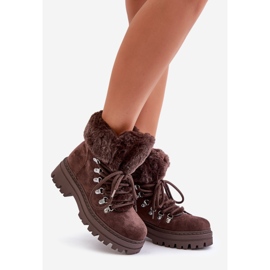 Naisten nauhanauhat, turkista, tummanruskea Vaminia 1