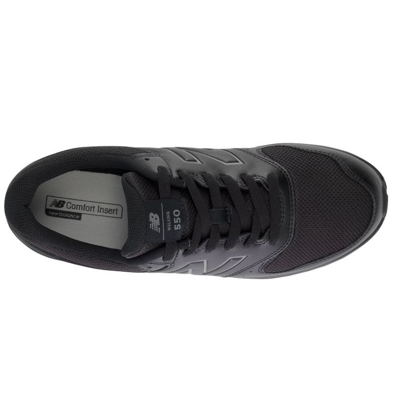 Miesten urheilulenkkarit New Balance 550 treenikengät mustat (MW550BK4) 1