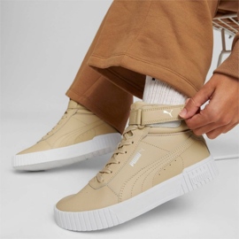 Puma Carina 2.0 Mid kengät 385851-04 beige 1